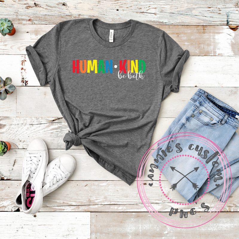 Human Kind – Be Both buy t shirt design