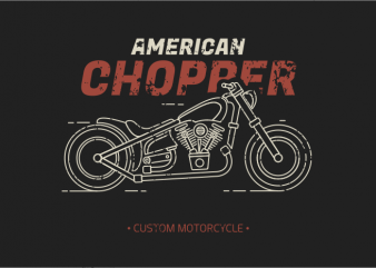 American Chopper t shirt design png