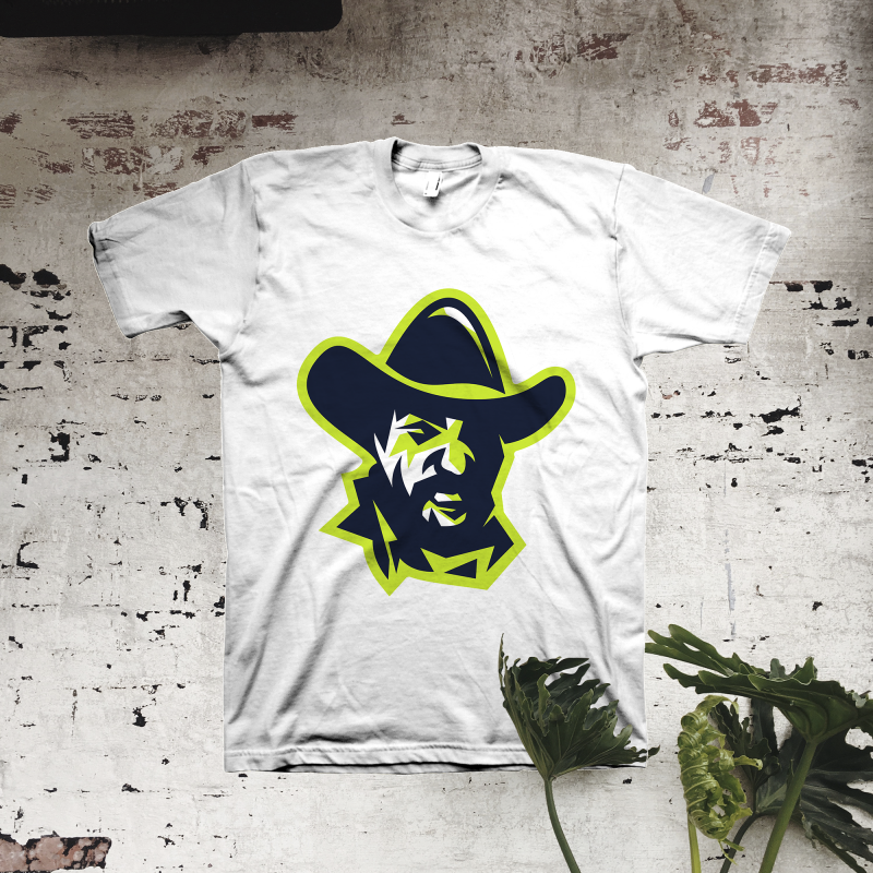 Cowboy t shirt designs for print on demand