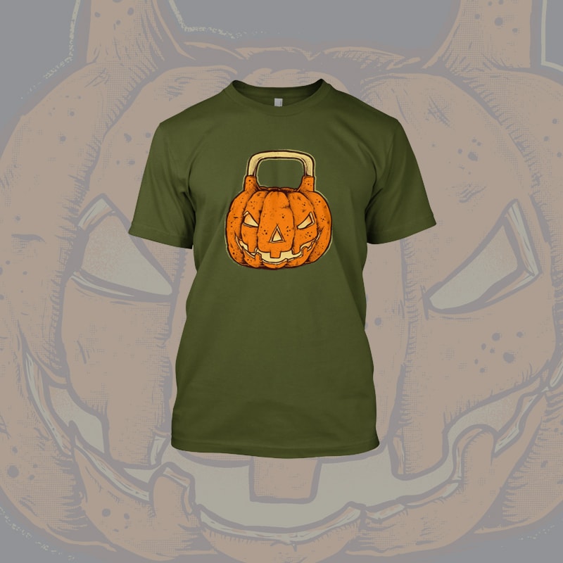 Jack-O-Kettle commercial use t shirt designs