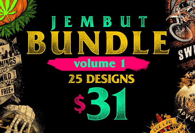 Jembut BUNDLE Vol.1 t shirt design to buy