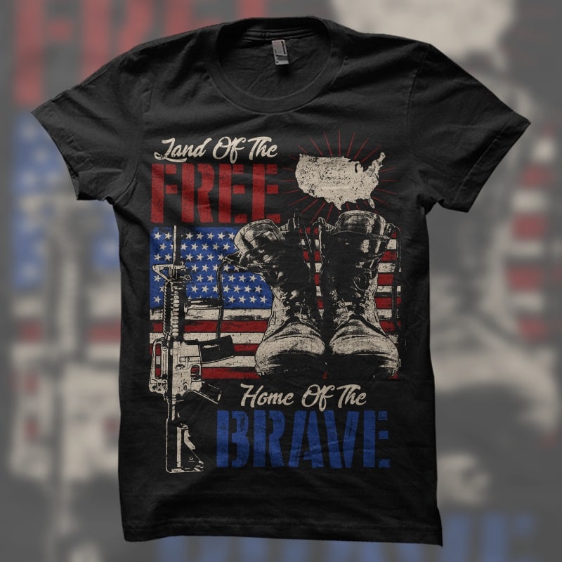 Bundle T-Shirt Designs Veteran Theme – Volume 1