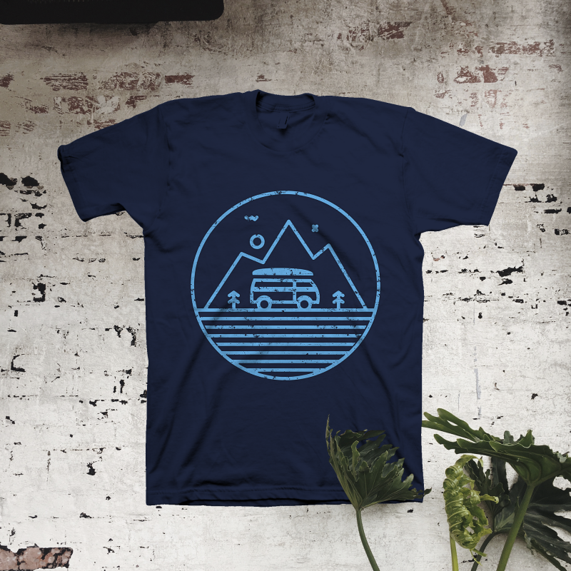 Line Adventure t shirt designs for sale