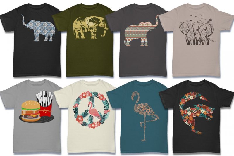 303 Tshirt Designs Mega BUNDLE Only 