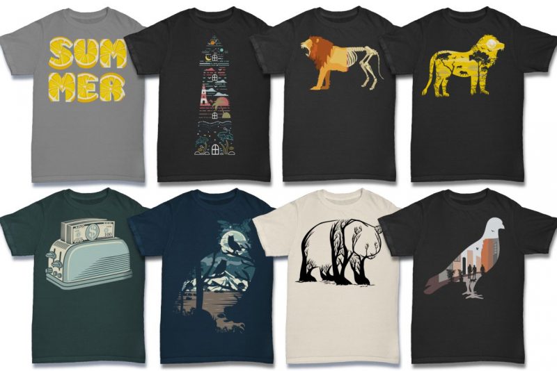 303 Tshirt Designs Mega BUNDLE Only 