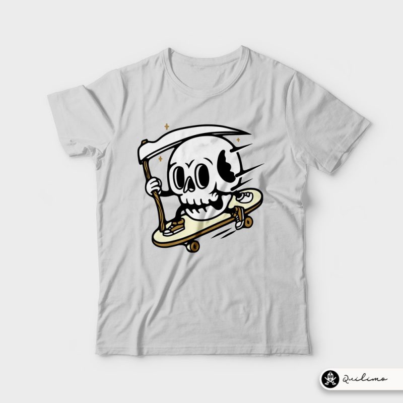 Skullboarding tshirt factory