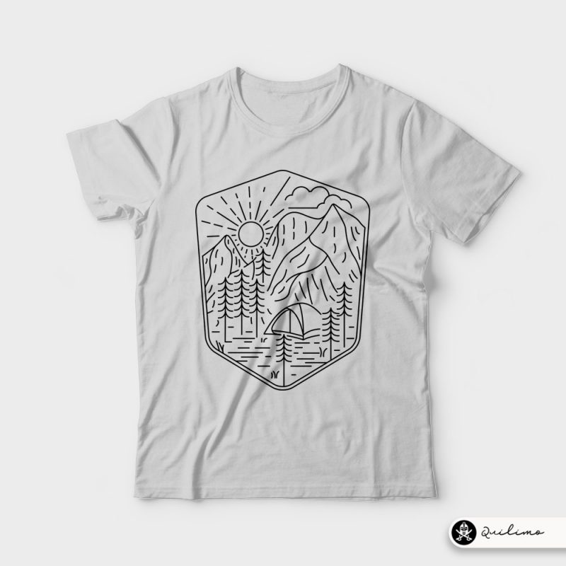 Great Journey t shirt designs for merch teespring and printful