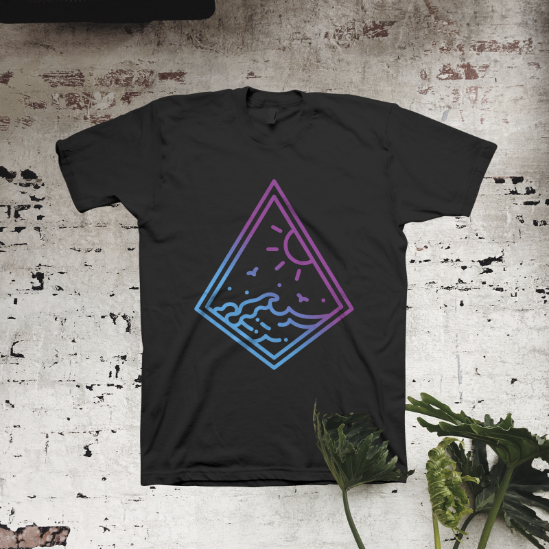 Prism Wave buy tshirt design