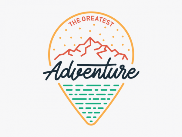 The greatest adventure t shirt design for sale