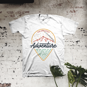 The Greatest Adventure t shirt design for sale - Buy t-shirt designs