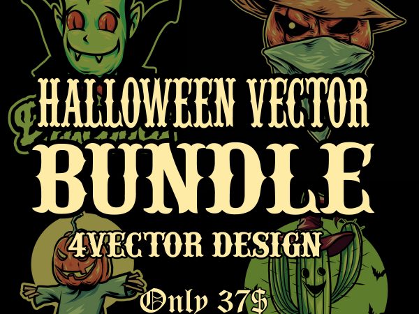 Halloween vector bundle vector t-shirt design