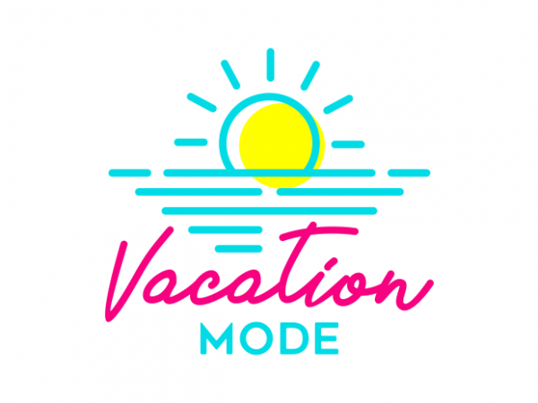 Vacation mode buy t shirt design