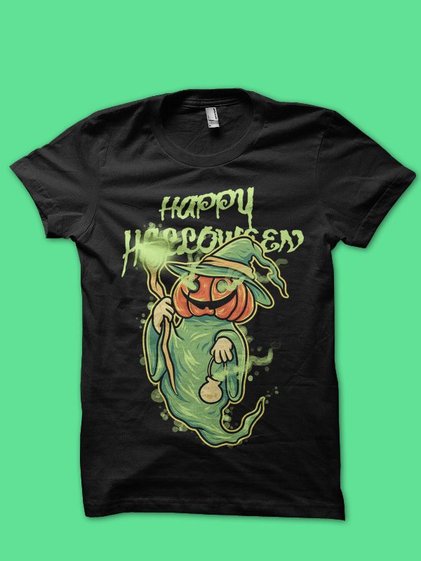 jack o wizard tshirt design tshirt design for merch by amazon