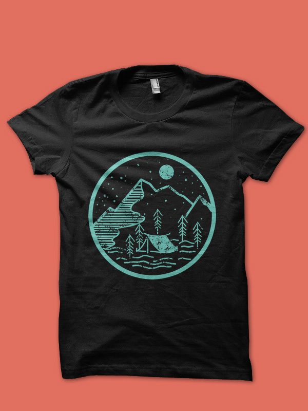 camp tshirt design t shirt design png