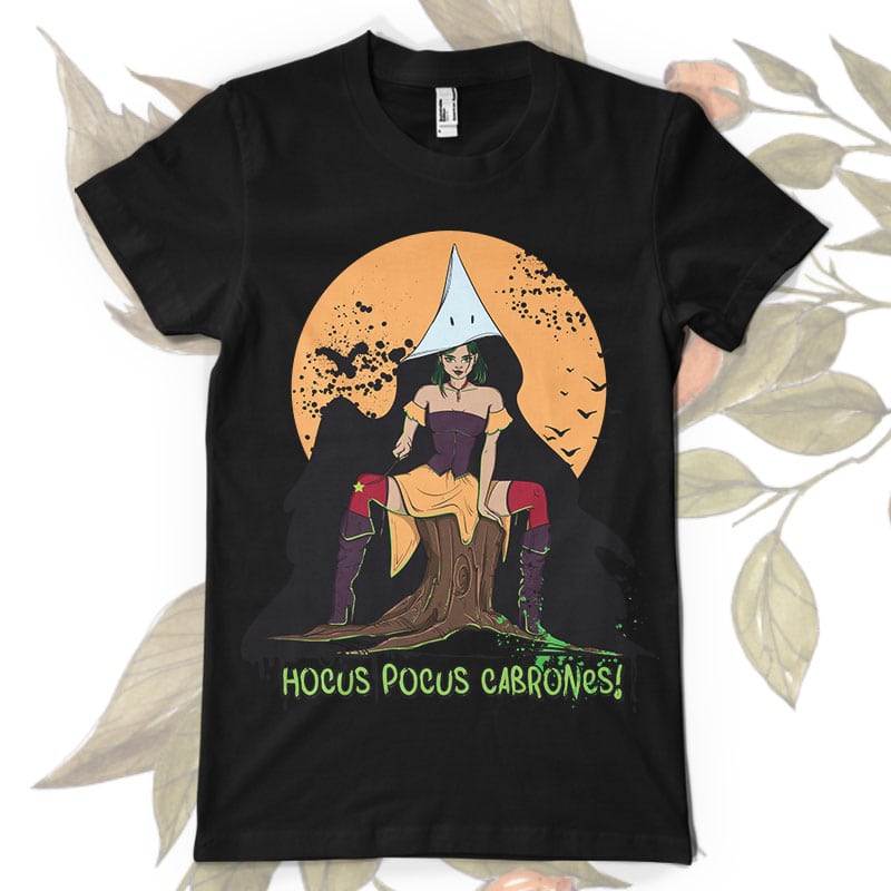 Hocus Pocus cabrones! t shirt designs for sale