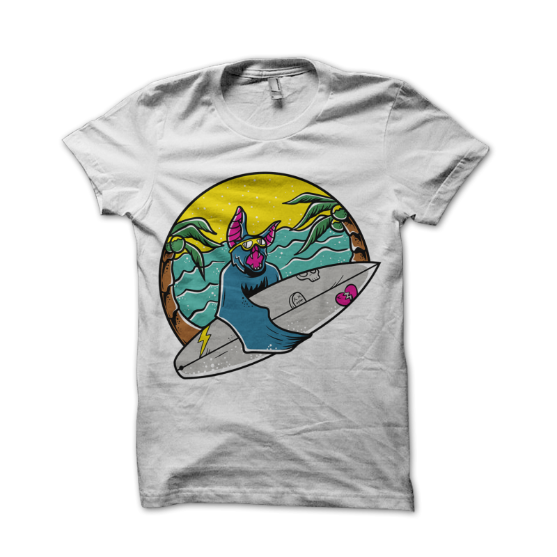 Bat surfing buy t shirt designs artwork