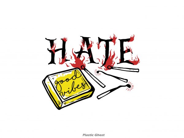 No hate buy t shirt design