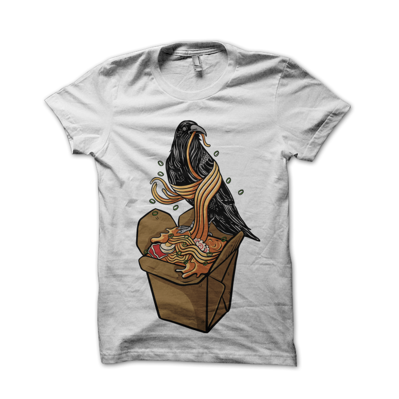 Raven Ramen buy t shirt designs artwork