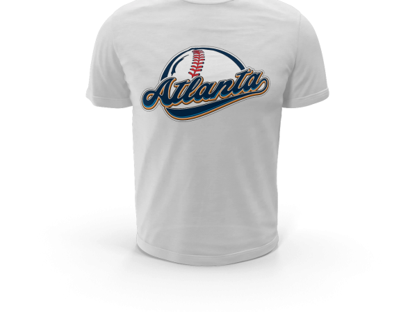 Download ATLANTA BASEBALL vector t shirt design artwork