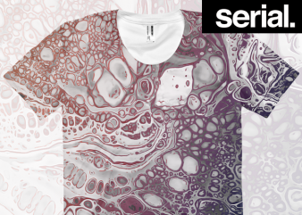 Tattoo Ink All-Over T-Shirt Design