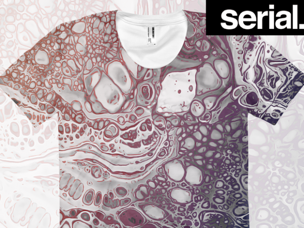 Tattoo ink all-over t-shirt design
