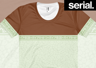 Japanese Streetwear All-Over Print T-Shirt