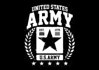 United States ARMY buy t shirt design