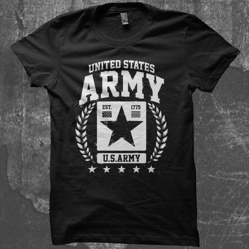 United States ARMY buy t shirt design