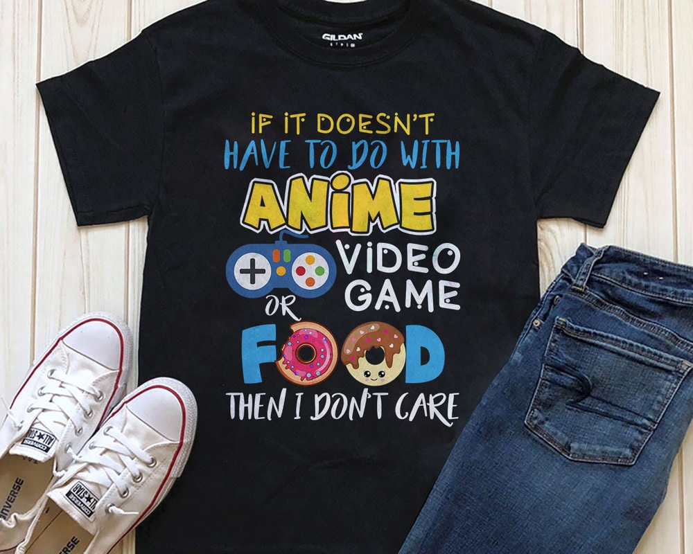 ANIME VIDEO GAME t shirt design for purchase - Buy t-shirt ...