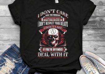 Funny Cool Skull Quote – 1133 t shirt design png