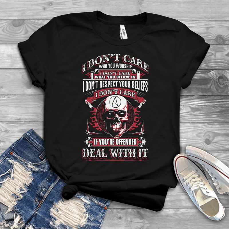 Funny Cool Skull Quote – 1133 t shirt designs for print on demand