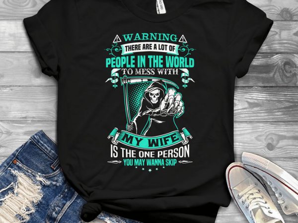 Funny cool skull quote – 1137 graphic t-shirt design