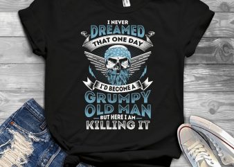 Funny Cool Skull Quote – T26 vector t shirt design artwork