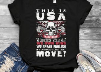 Funny Cool Skull Quote – U163 t-shirt design for sale