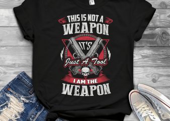 Funny Cool Skull Quote – T262 print ready shirt design