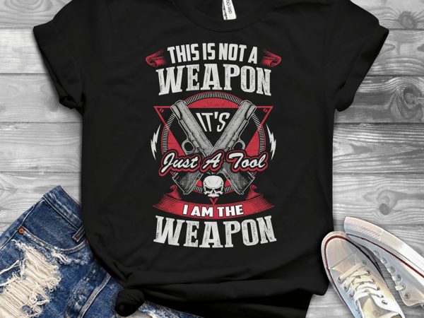 Funny cool skull quote – t262 print ready shirt design Funny cool skull quote – t262 print ready shirt design