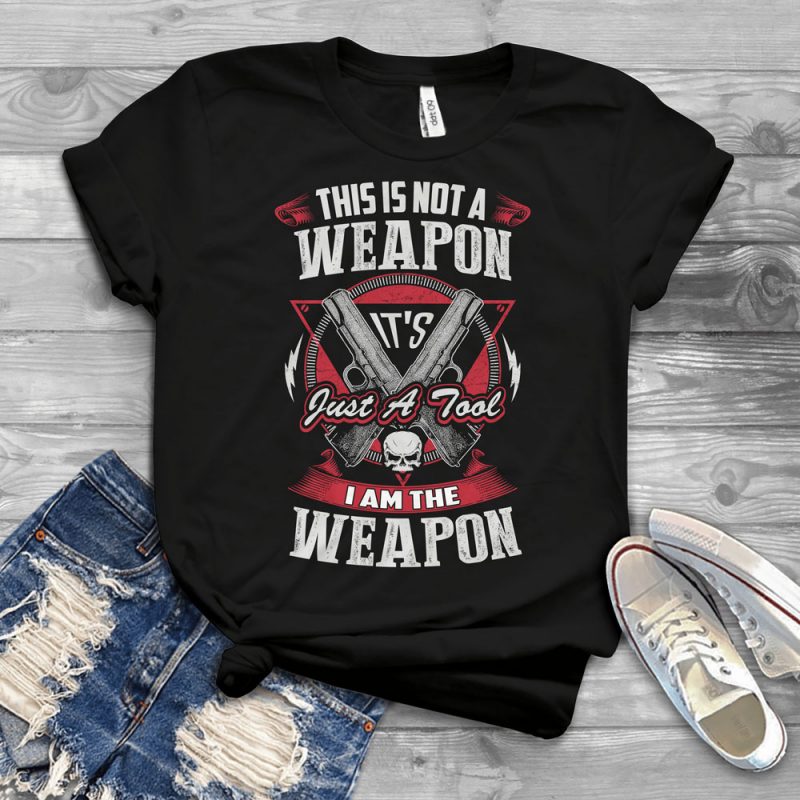 Funny Cool Skull Quote – T262 tshirt design for merch by amazon