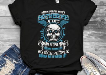 Funny Cool Skull Quote – 1464 vector t shirt design artwork