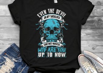 Funny Cool Skull Quote – 1494 t shirt design png