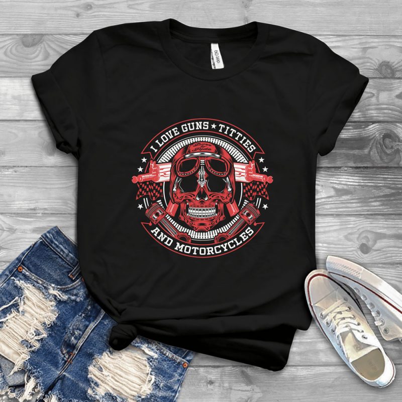 Funny Cool Skull Quote – T379 t shirt designs for printful