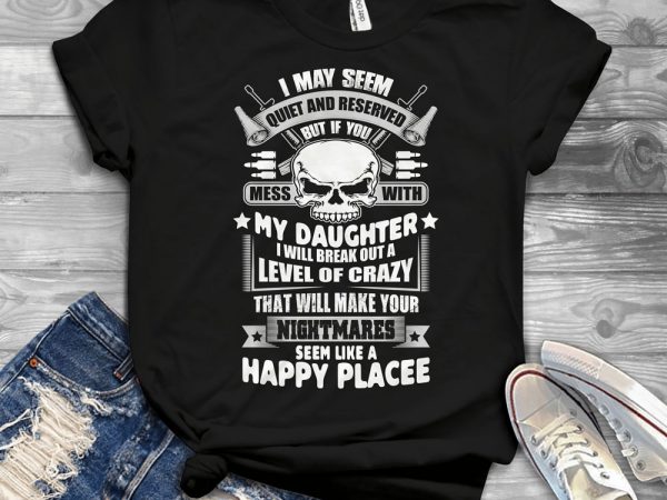Funny cool skull quote – u339 design for t shirt