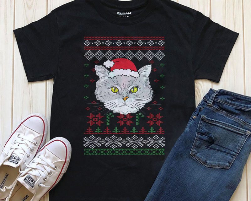 t-shirt vector Dog Cat Christmas Special Bundle - 48 Designs