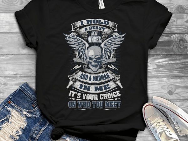 Funny cool skull quote – u584 t-shirt design png