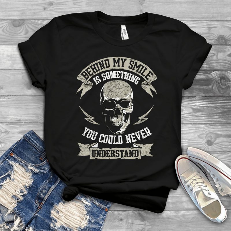Funny Cool Skull Quote – 1263 tshirt designs for merch by amazon