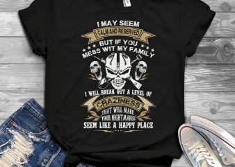 Funny Cool Skull Quote – U707 graphic t-shirt design