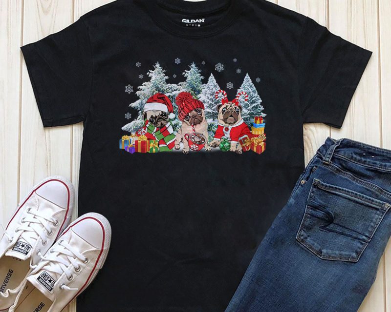 t-shirt vector Dog Cat Christmas Special Bundle - 48 Designs