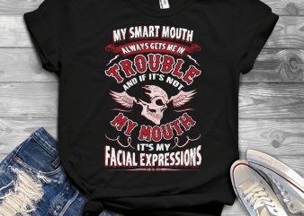 Funny Cool Skull Quote – 1172 commercial use t-shirt design