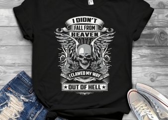 Funny Cool Skull Quote – U708 t-shirt design for sale