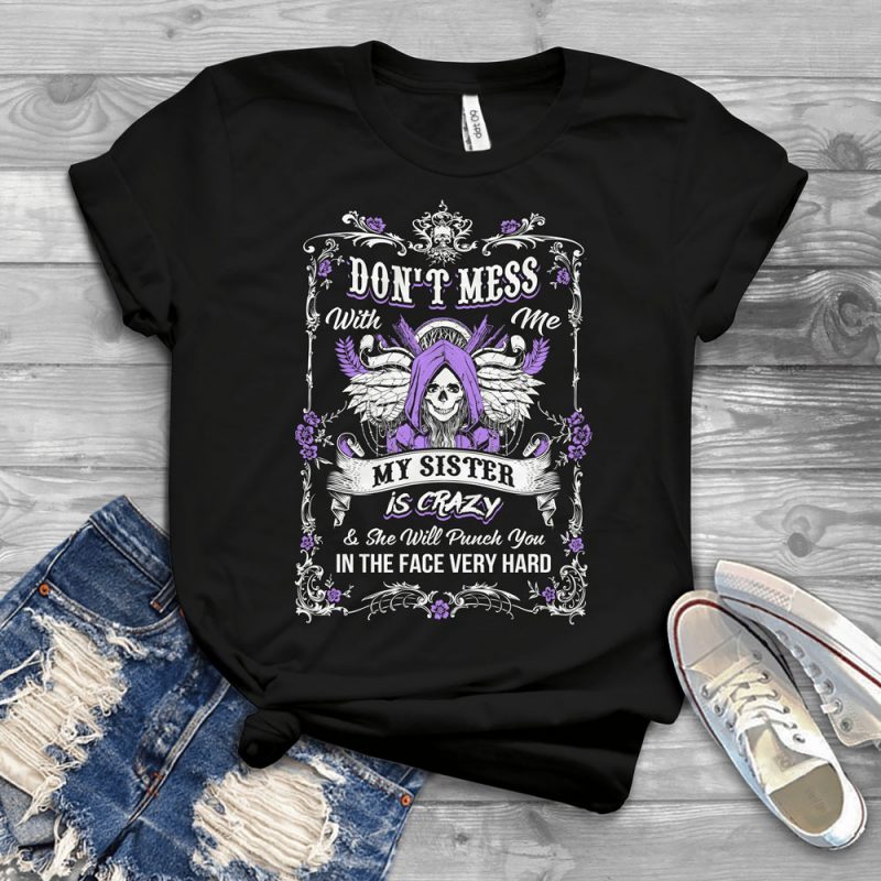 Funny Cool Skull Quote – T527 vector t shirt design