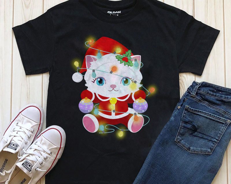 t-shirt vector Dog Cat Christmas Special Bundle - 48 Designs